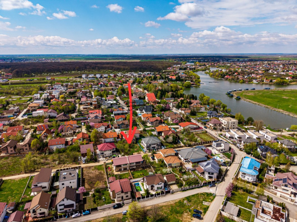 TEREN CONSTRUIBIL | CORBEANCA – LAGUNA ALBASTRA | 610 MP | DESCHIDERE 20 M