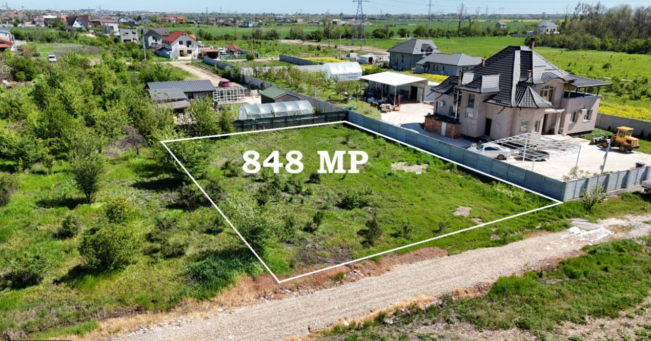 MAGURELE-VARTEJU, LOT 848 MP!
