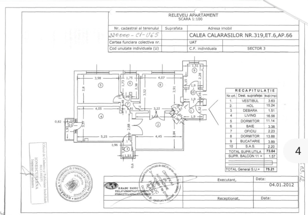 Apartamentul Mawa – bine localizat și spațios –
