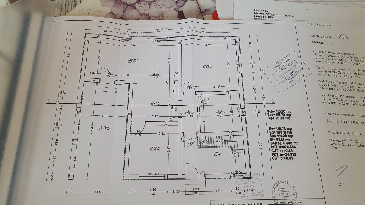 Casa zona pădure Snagov – Ghermănești | 480 mp teren | 2 fronturi stradale | P+1