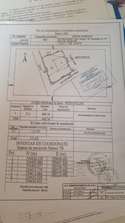 Casa zona pădure Snagov – Ghermănești | 480 mp teren | 2 fronturi stradale | P+1