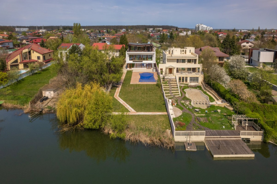 Vila pe malul lacului Mogosoaia | 617 mpt, teren 1182 mp