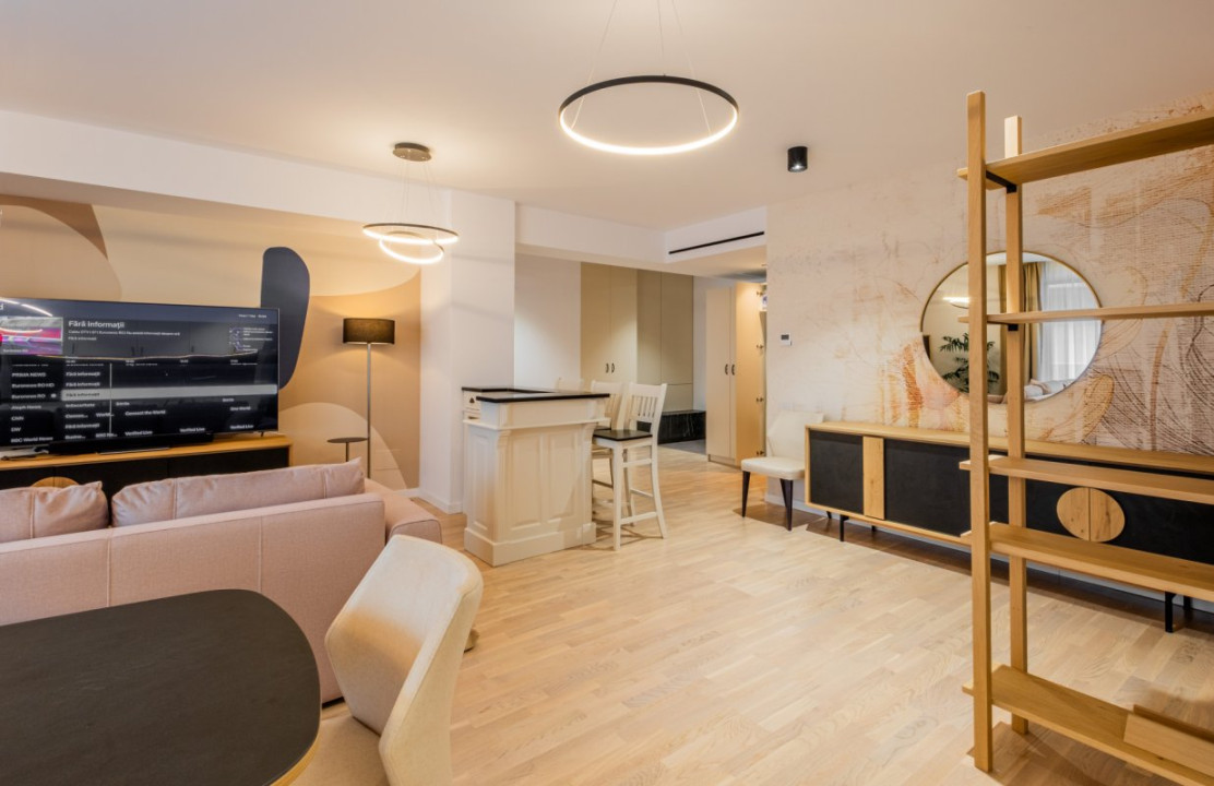 Impecabil! 4 cam mobilate modern & lux, 123mp, prima inchiriere!