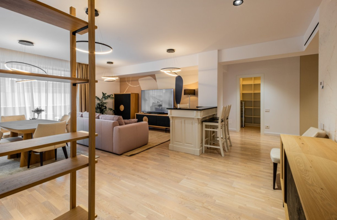 Impecabil! 4 cam mobilate modern & lux, 123mp, prima inchiriere!