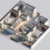 APARTAMENT 3 CAMERE IN COMPLEX CU PREMIU DE ARHITECTURA, PARC PRIVAT, LAC 