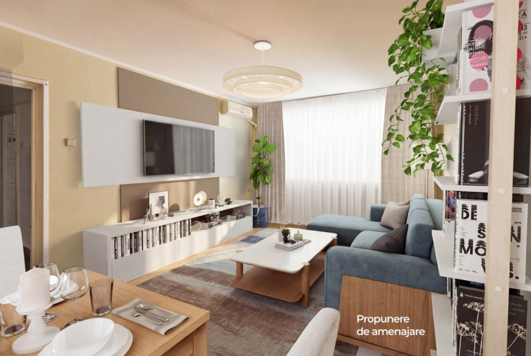 Aproape de parc! 3 camere decomandate, dupa gustul tau!