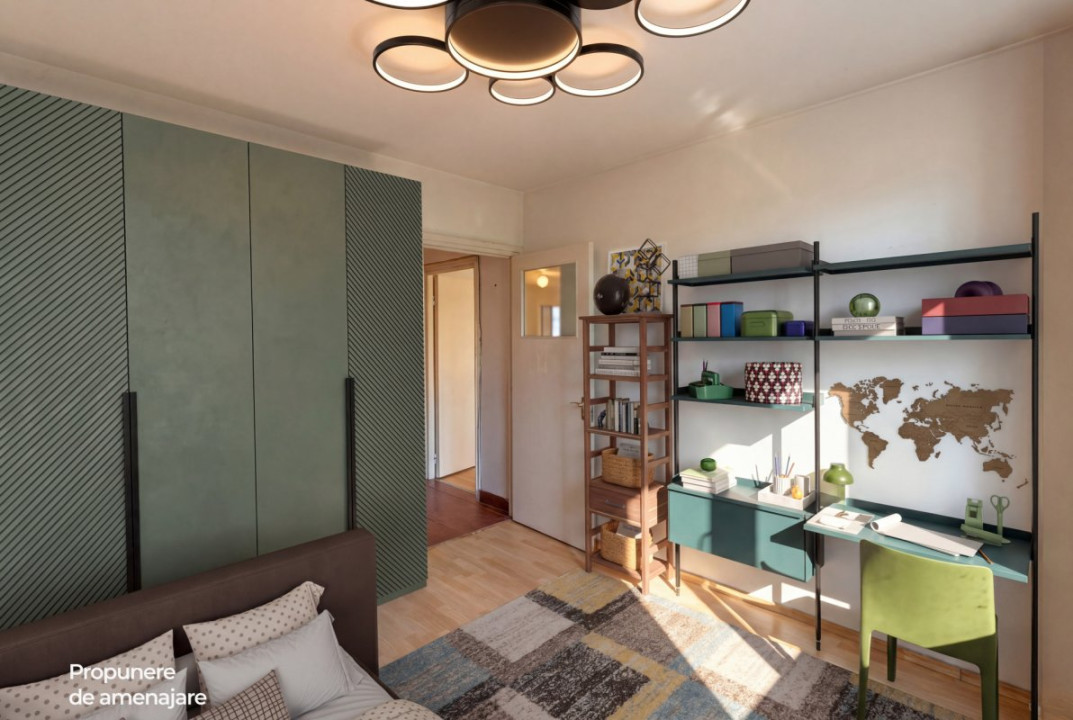 Aproape de parc! 3 camere decomandate, dupa gustul tau!