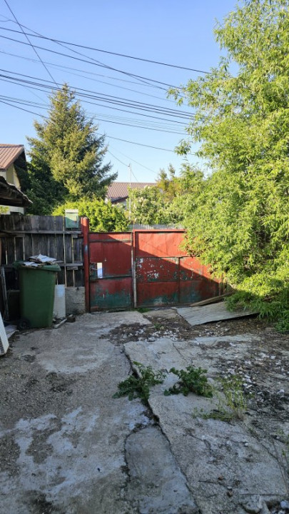Popești Leordeni, casă demolabila/renovabila 3cam, singur curte 203mp