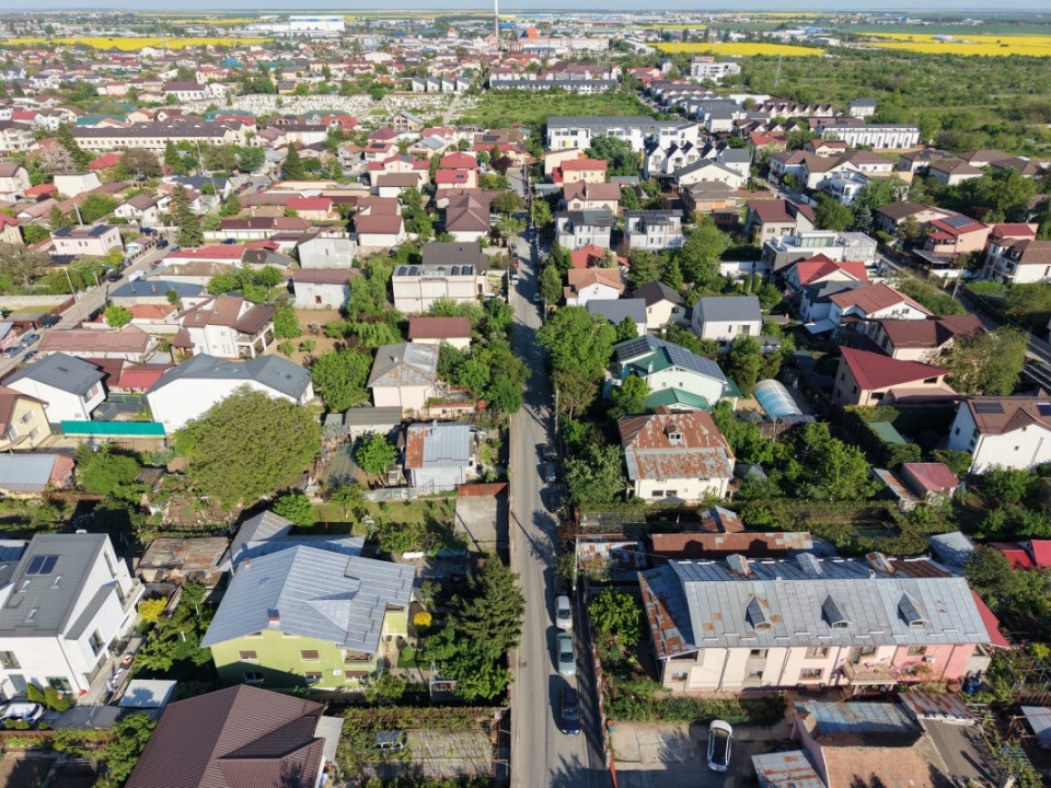Popești Leordeni, casă demolabila/renovabila 3cam, singur curte 203mp
