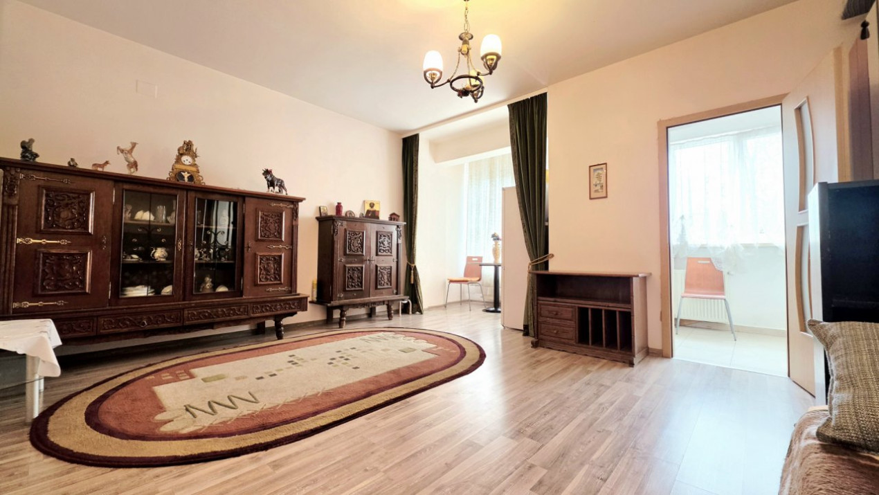 Personalizabila, spatioasa, intima. Garsoniera cu liniste inclusa