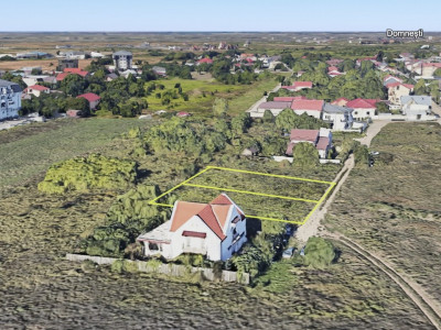 Teren intravilan, 610 mp, front 23 m, utilitati | Str. Teius - Rahova