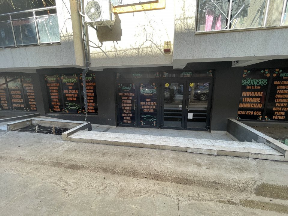Spatiu comercial 110 mp vitrina 13m Militari Residence-Tineretului doua intrari 