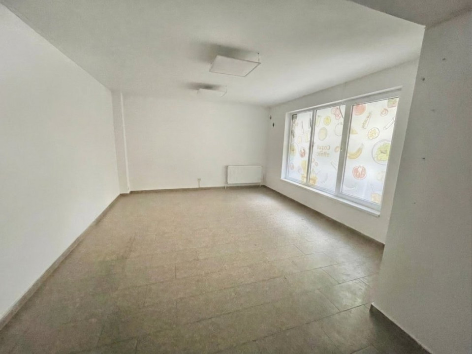 Spatiu comercial 110 mp vitrina 13m Militari Residence-Tineretului doua intrari 
