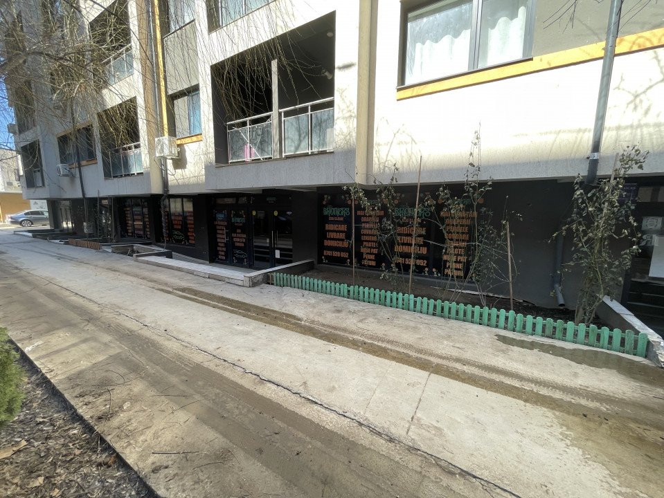 Spatiu comercial 110 mp vitrina 13m Militari Residence-Tineretului doua intrari 