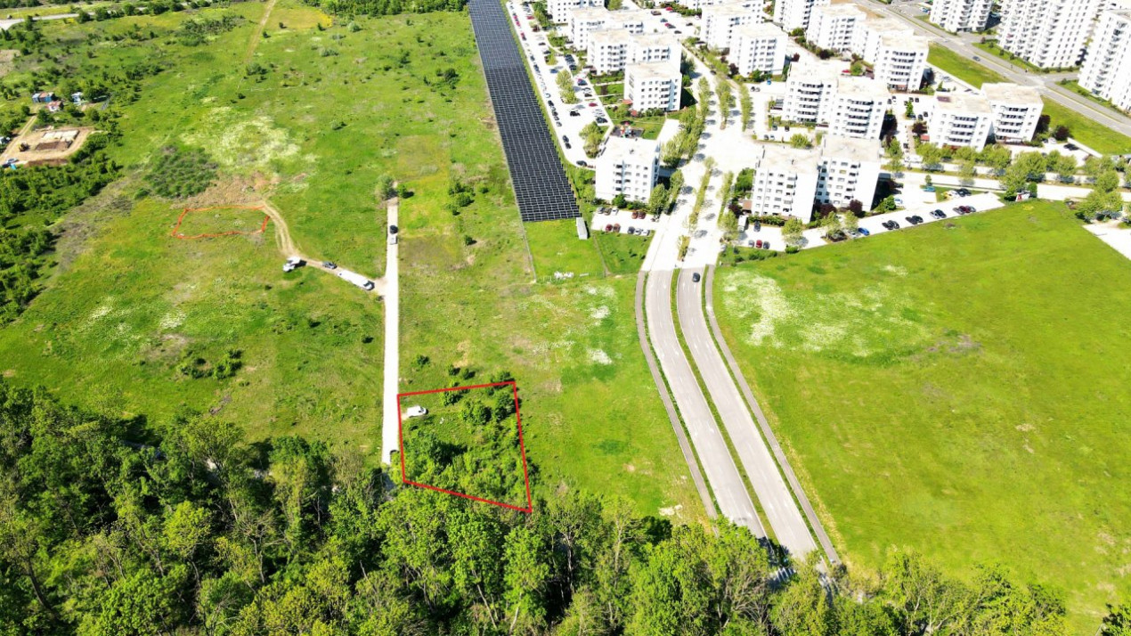 Teren intravilan, 2 fronturi, Drumul Padurea Pustnicu 65 - Greenfield