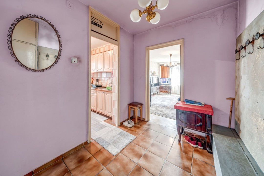 3 camere | 64,2 mp utili + balcon 3,1 mp | Etaj 7/8 | Rascoala 1907
