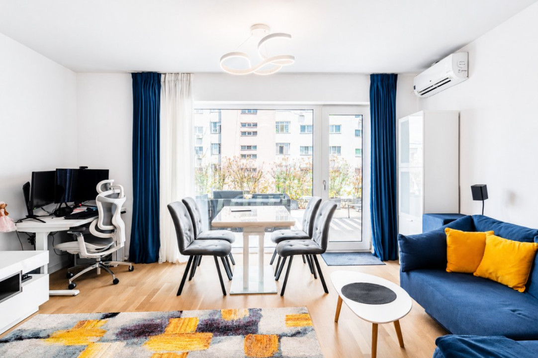 Apartament cu terasa cat o gradina, trei boxe si doua locuri de parcare subteran