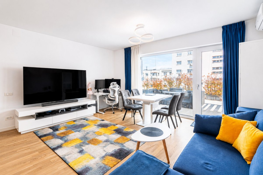 Apartament cu terasa cat o gradina, trei boxe si doua locuri de parcare subteran