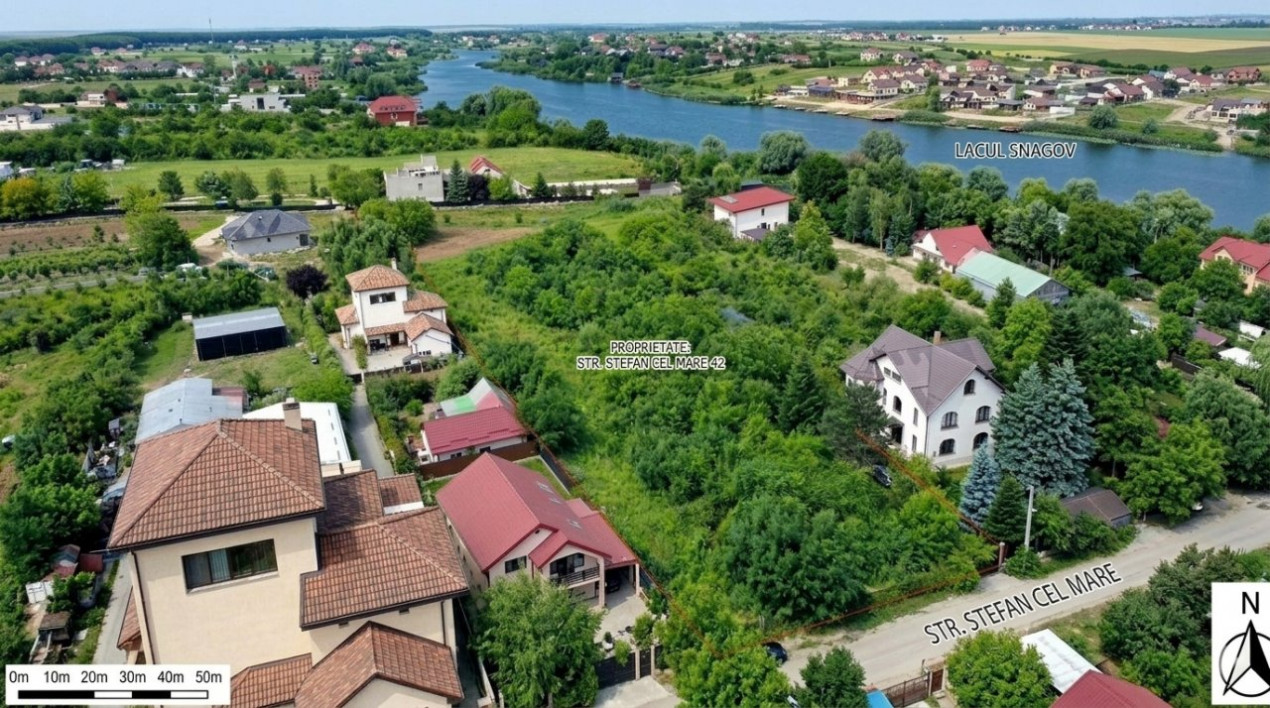 Oportunitate Premium | Teren rezidențial cu deschidere la lac în Snagov