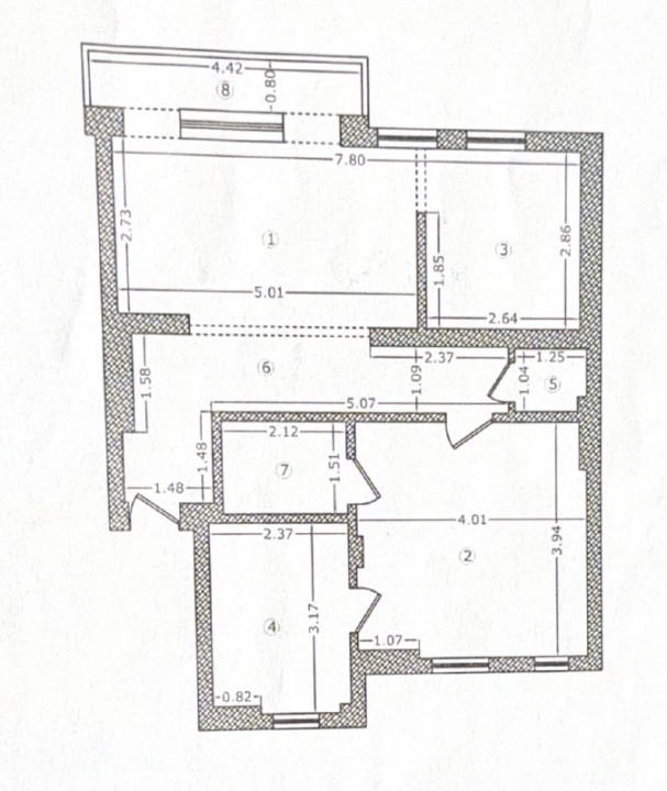 2 Camere Popa Nan - Alba Iulia/Fără Risc Seismic/Dressing/Centrală/Mobilat