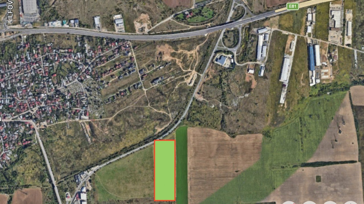 Oportunitate Investiție //Teren (Glina - DC3) – Platformă Logistica//Depozitare