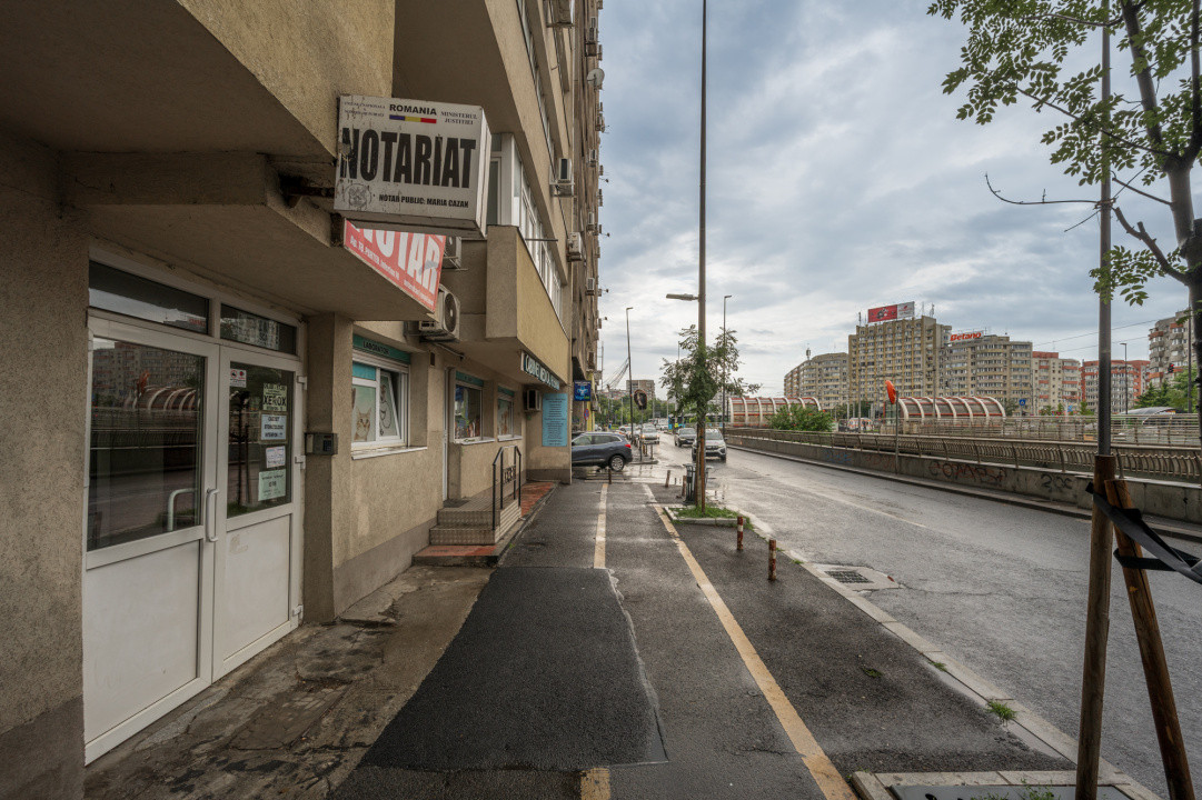 Metroul la doi pași. 2 camere și un balcon de 10 mp, fix la Obor
