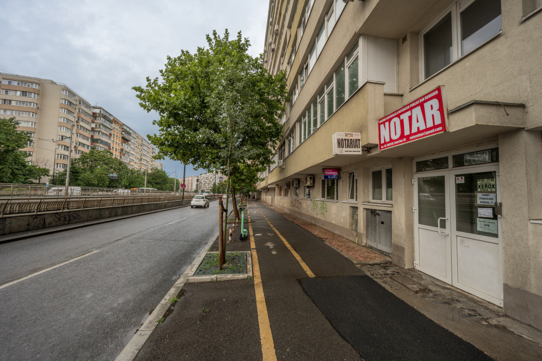 Metroul la doi pași. 2 camere și un balcon de 10 mp, fix la Obor