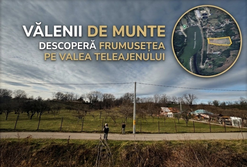 Teren intravilan Vălenii de Munte – 3.000 mp Ideal investiție sau locuinta