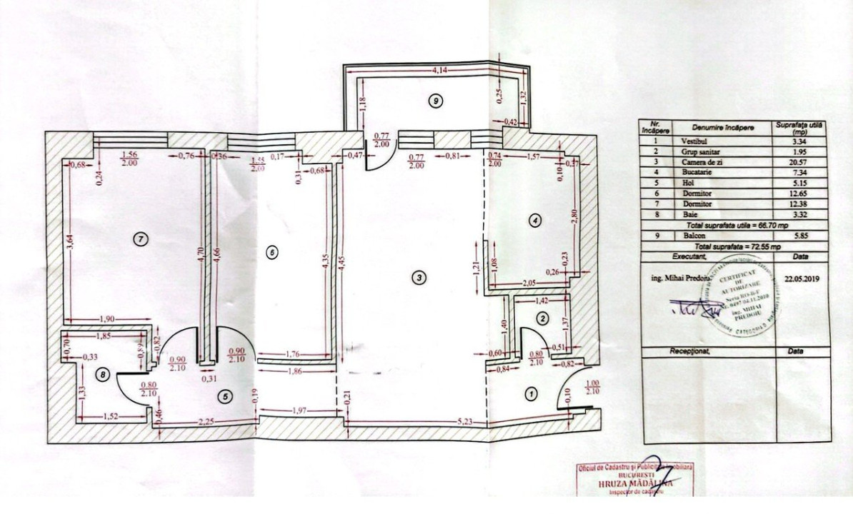 Apartament 3 camere | Belvedere | Mobilier lemn masiv | Fabrica de Glucoza