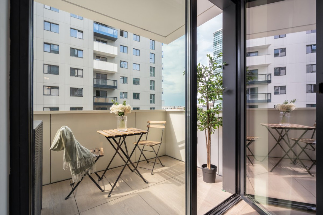 Cortina North Pipera Ready to move by Urbanesq | Smart 1BR & Parking  TVA INCLUS