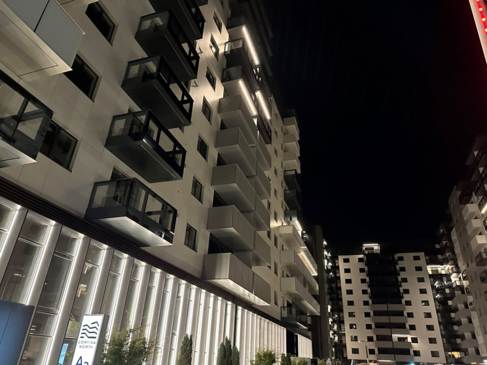 Cortina North Pipera Ready to move by Urbanesq | Smart 1BR & Parking  TVA INCLUS