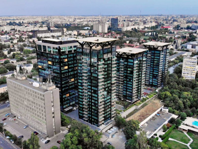 One Mircea Eliade - Floreasca | 4 Rooms + Terrace Open View | Lemon Design
