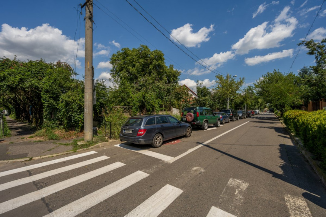 BANEASA - SISESTI, TEREN CONSTRUCTII 660 MP, DOUA FRONTURI!