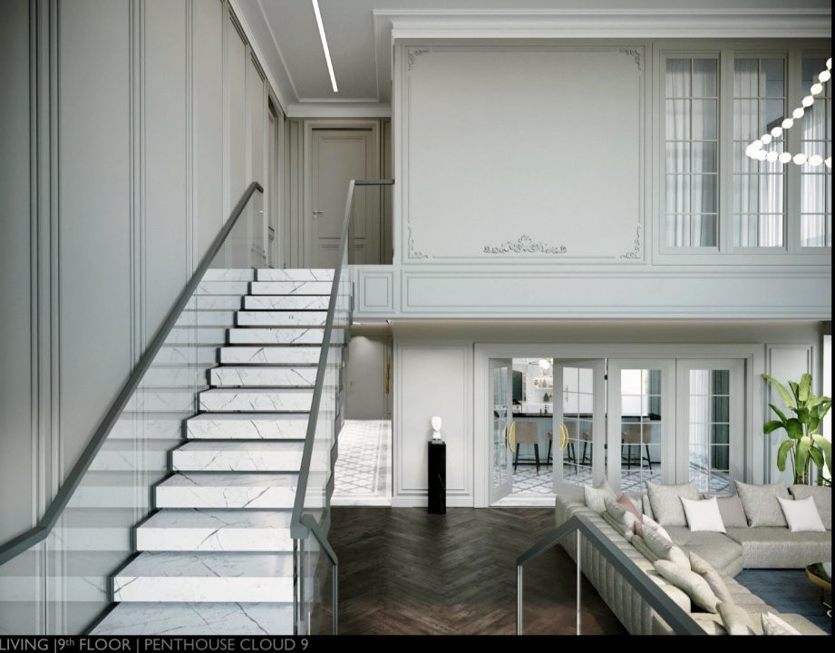 Cloud9 Residence | PENTHOUSE RAFINAT 800 mp cu 4 locuri parcare |