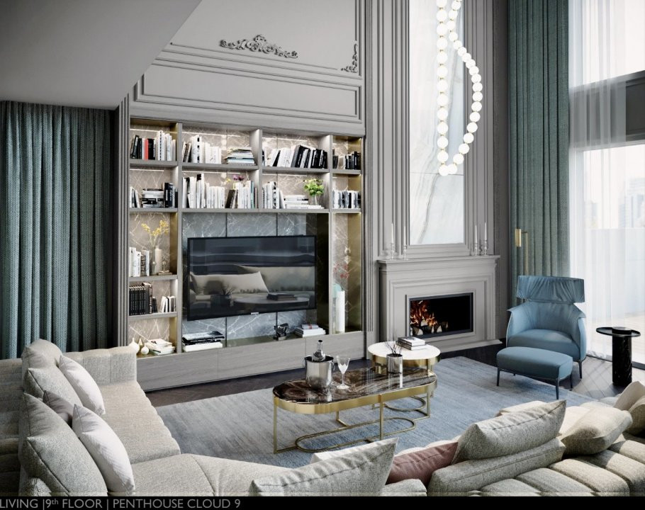 Cloud9 Residence | PENTHOUSE RAFINAT 800 mp cu 4 locuri parcare |