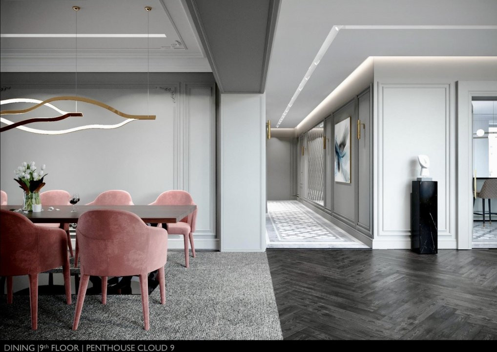 Cloud9 Residence | PENTHOUSE RAFINAT 800 mp cu 4 locuri parcare |