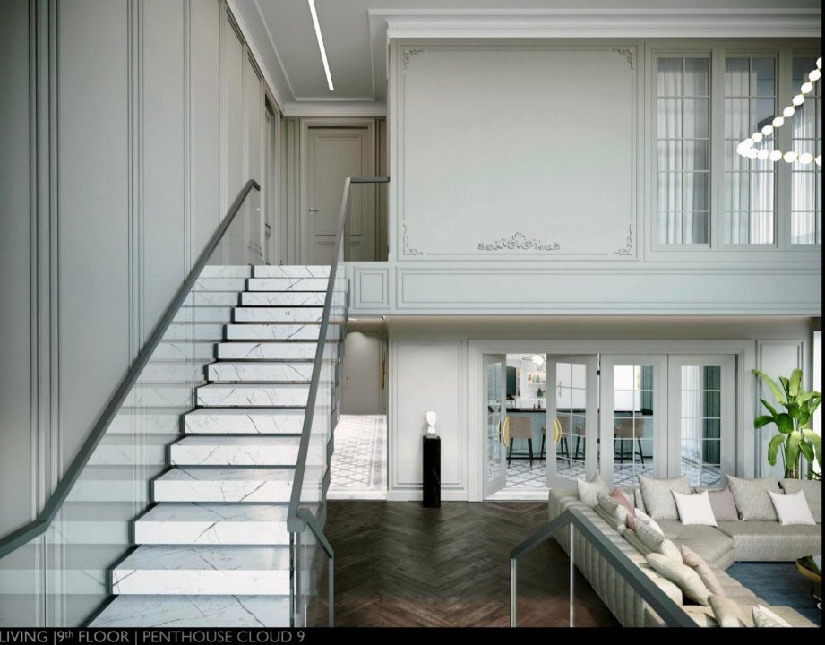 Cloud9 Residence | PENTHOUSE RAFINAT 800 mp cu 4 locuri parcare |