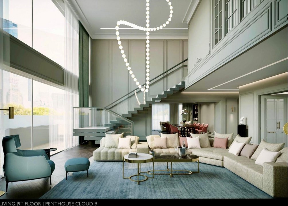 Cloud9 Residence | PENTHOUSE RAFINAT 800 mp cu 4 locuri parcare |