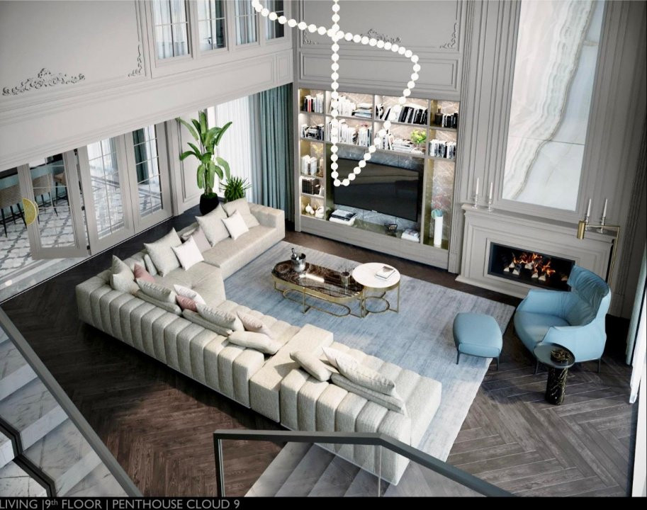Cloud9 Residence | PENTHOUSE RAFINAT 800 mp cu 4 locuri parcare |