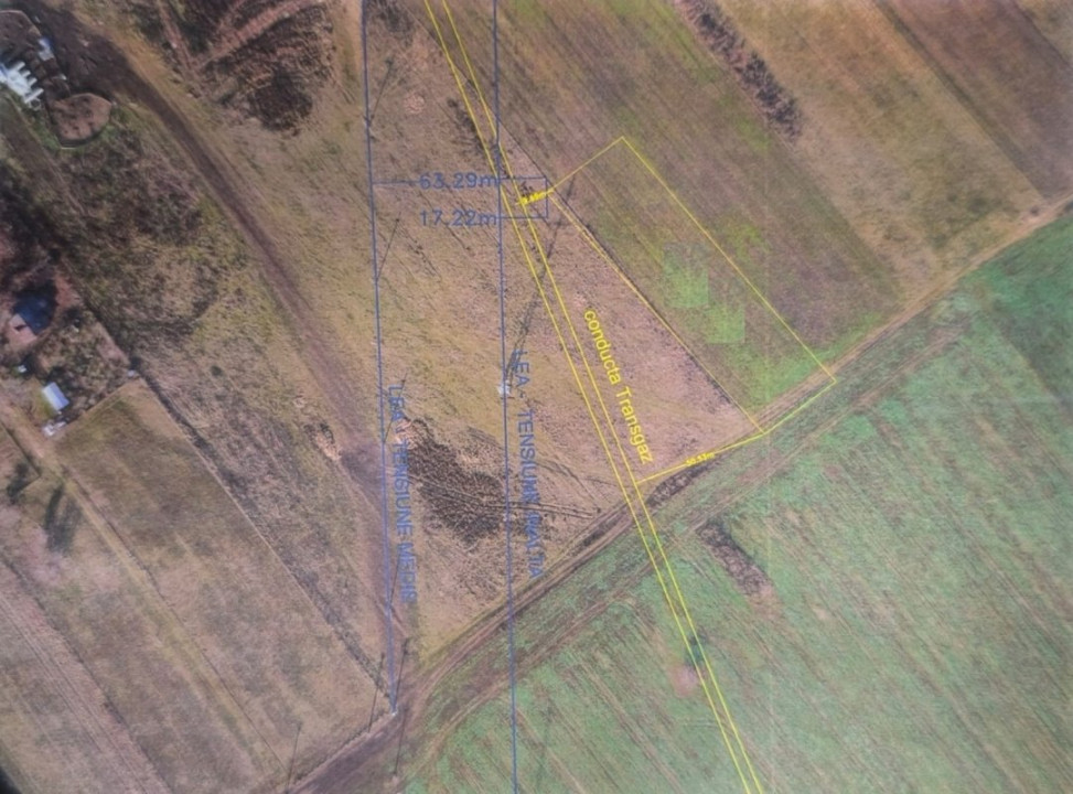 TEREN INTRAVILAN 3.870 MP – BUFTEA | ZONA TAMASI | FRONT STRADAL 32 ML