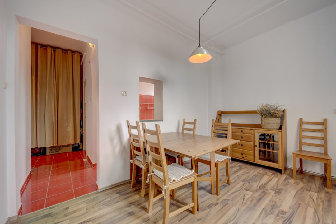 Strada Icoanei - Eminescu, apartament de 3 camere, etaj 1