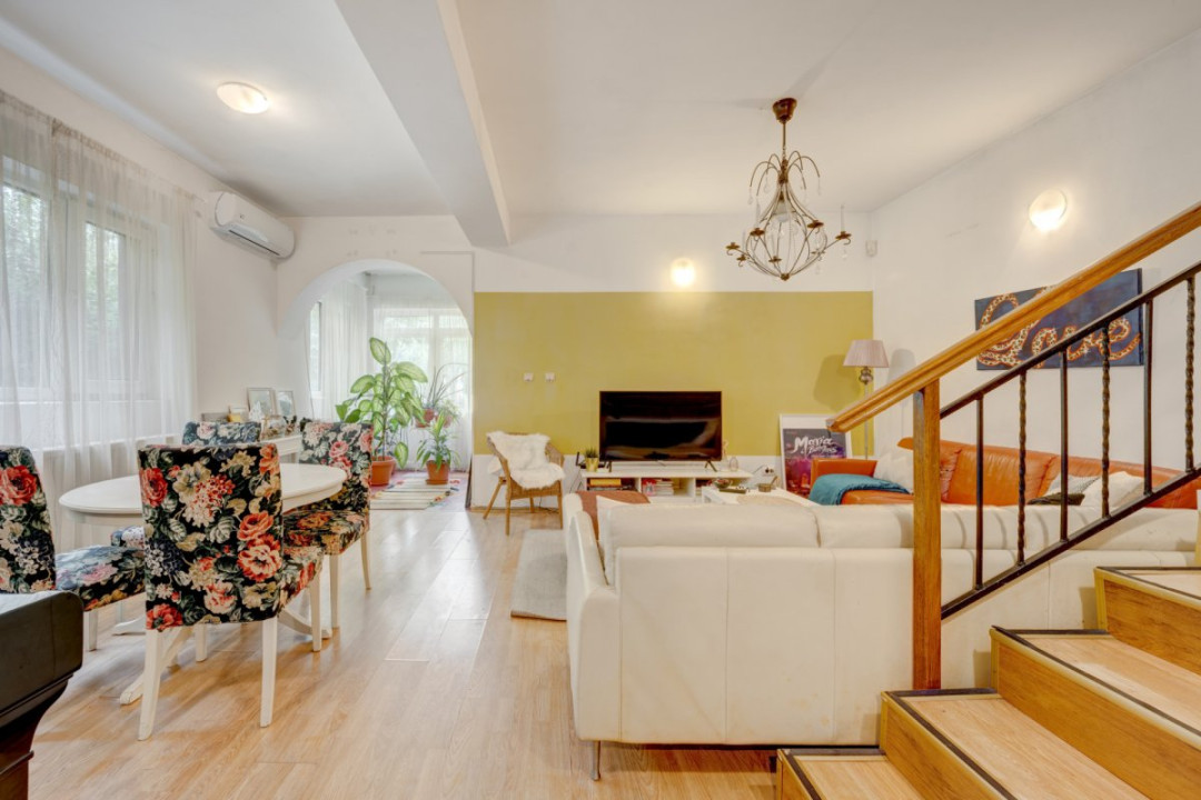 Vilă 5 camere 157mp utili 282mp teren-Parc Bazilescu-10 min metrou-Comis. 0% 