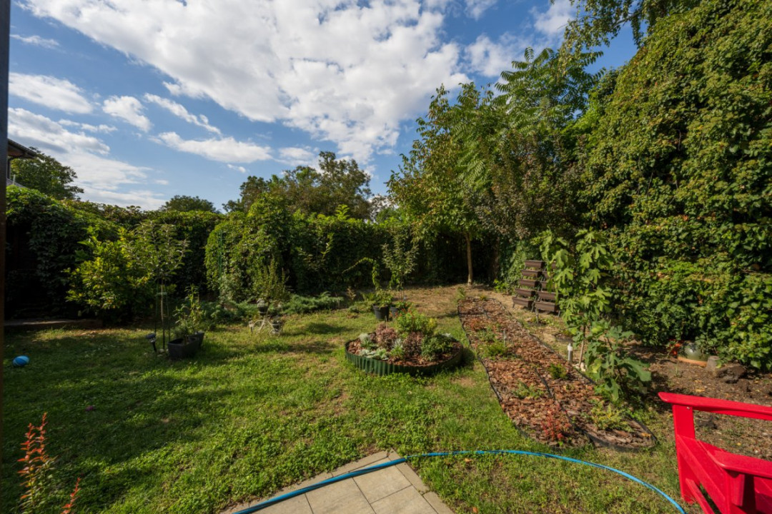 Parter de vilă, 4 camere, 2 băi și grădină 245mp, Parcul Mogoșoaia! 