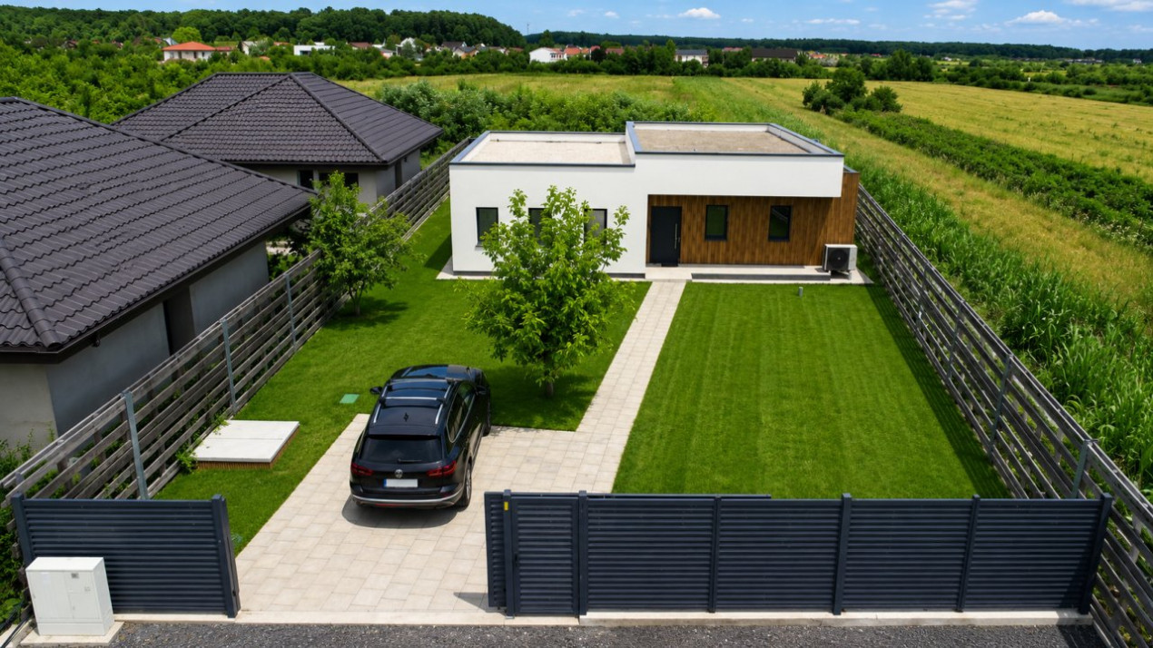 Corbeanca | Vilă de Designer | NZEB A+ | Teren 1.082 mp