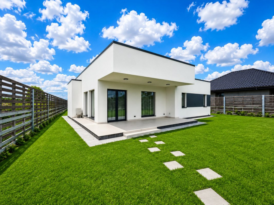 Corbeanca | Vilă de Designer | NZEB A+ | Teren 1.082 mp
