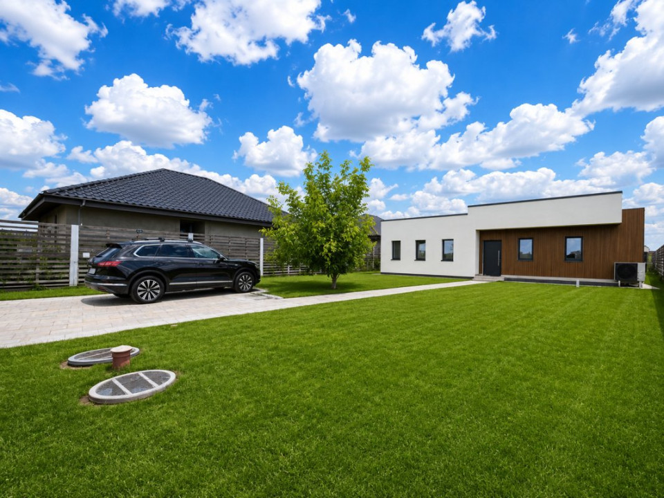 Corbeanca | Vilă de Designer | NZEB A+ | Teren 1.082 mp
