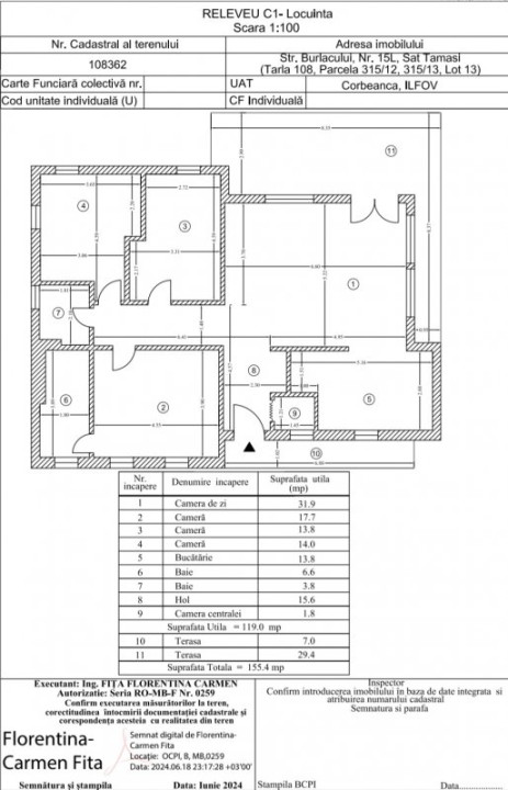 Corbeanca | Vilă de Designer | NZEB A+ | Teren 1.082 mp