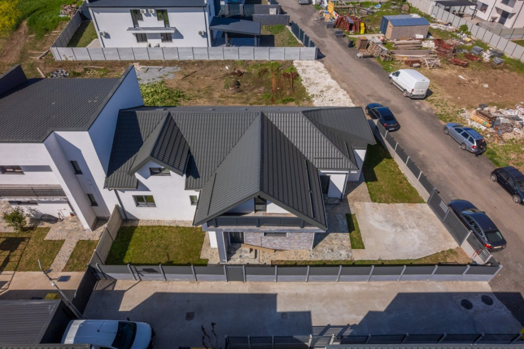 DOMNESTI - INTRAREA FOISORULUI, VILA 245 MP TOTAL, LOT 357 MP!
