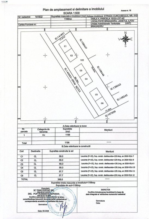 Case Individuale Premium în Bragadiru |  0% Comision | Curcubeului 51