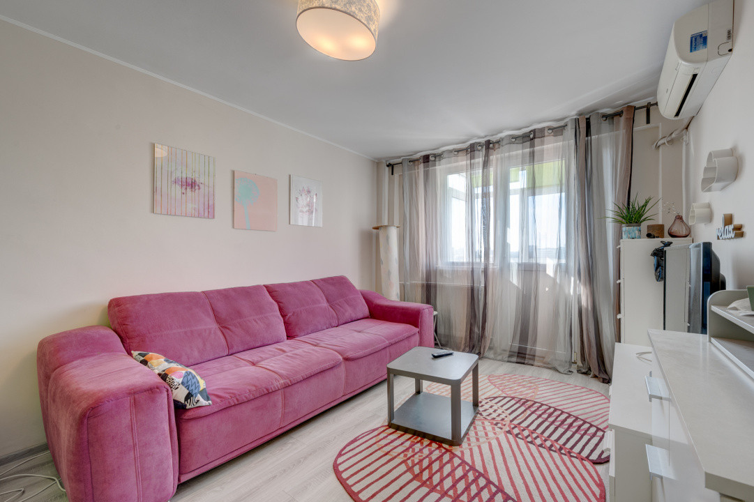 2 camere decomandat, Etaj 8, Veronica Micle – Piața Victoriei